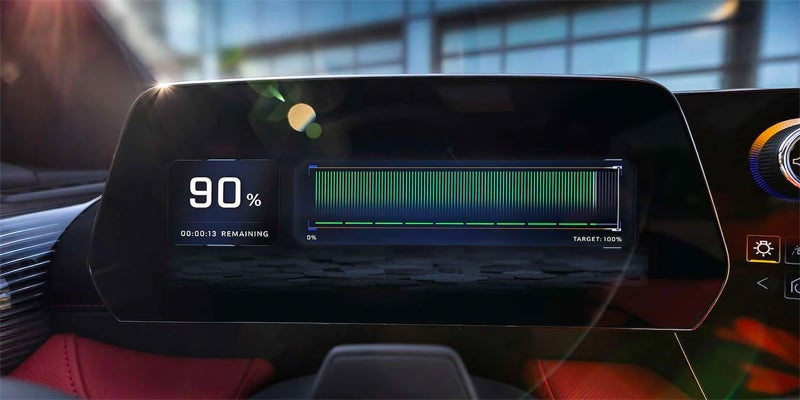 2024 Blazer-EV dashboard