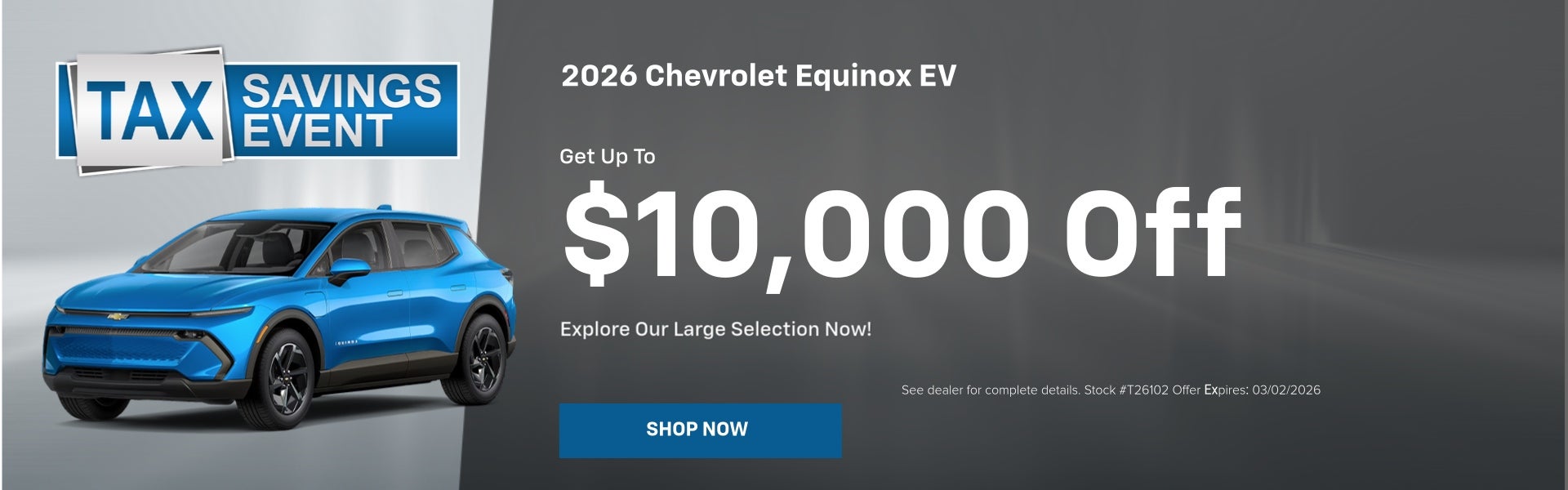 Equinox EV offer